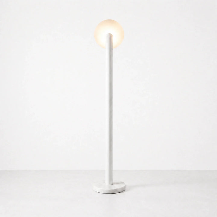 Elaris Pillar Lamp | White by Interior Moderna - view 2