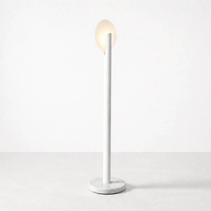 Elaris Pillar Lamp | White by Interior Moderna - view 7