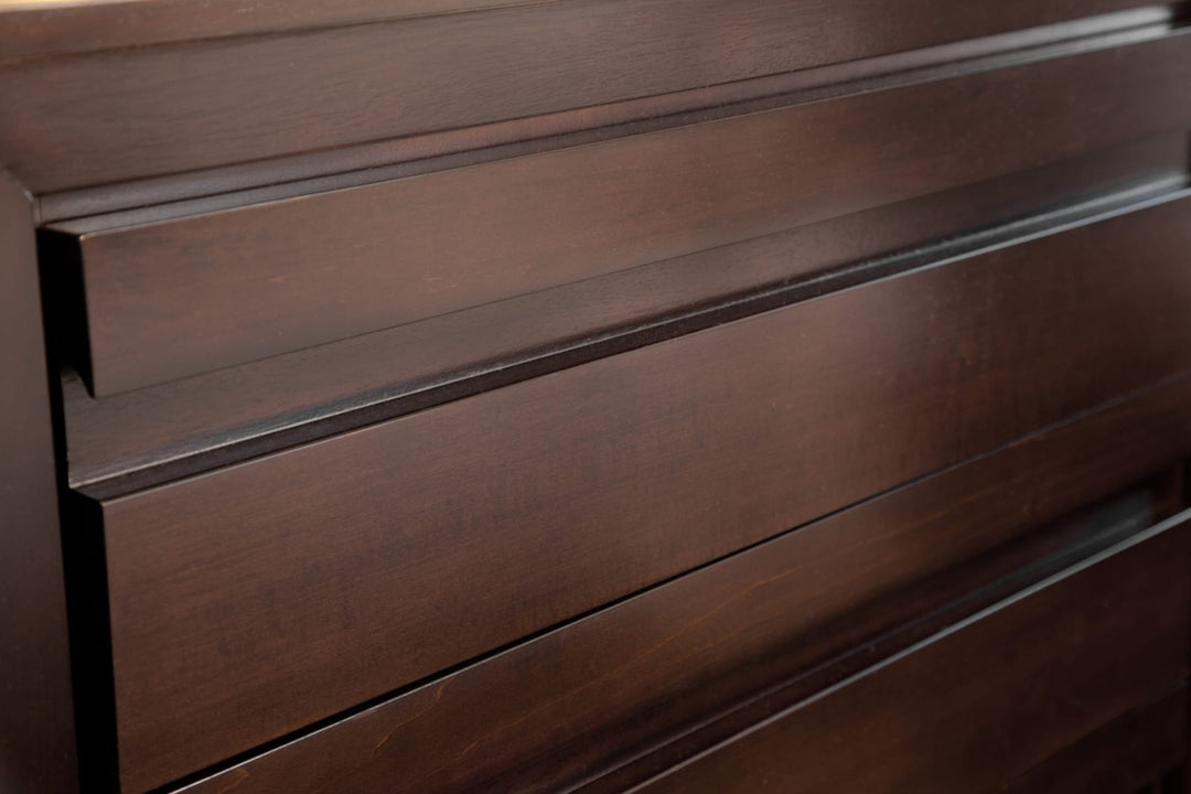Element Dresser in Chocolate Brown — detail view