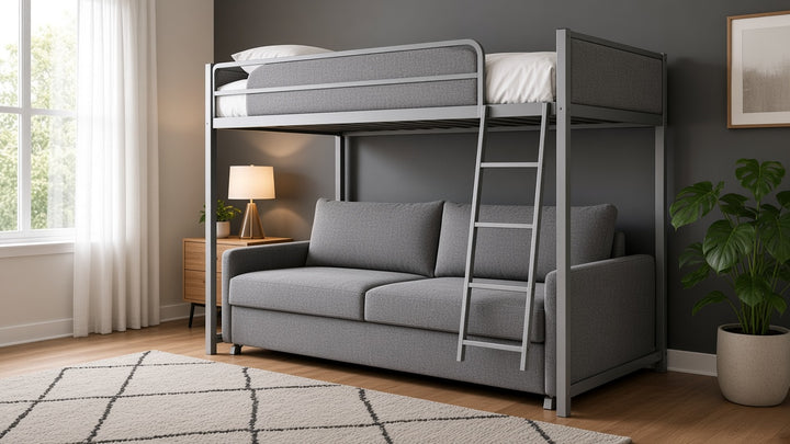 Elevate Bunk Bed Sleeper Sofa lifestyle