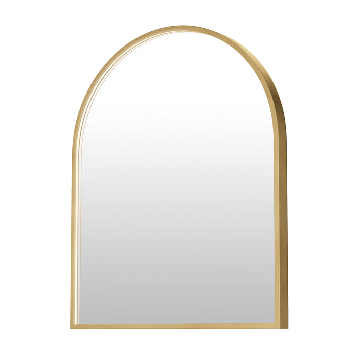 Elisse Arch 24" x 30" LED Mirror by ET2 Lighting in Gold finish