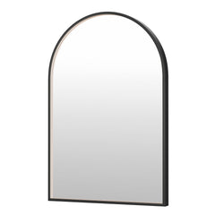 Elisse Arch 24" x 36" LED Mirror by ET2 Lighting in Black finish