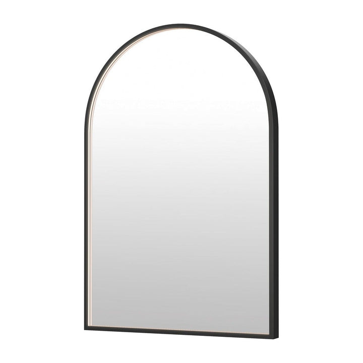 Elisse Arch 24" x 36" LED Mirror by ET2 Lighting in Black