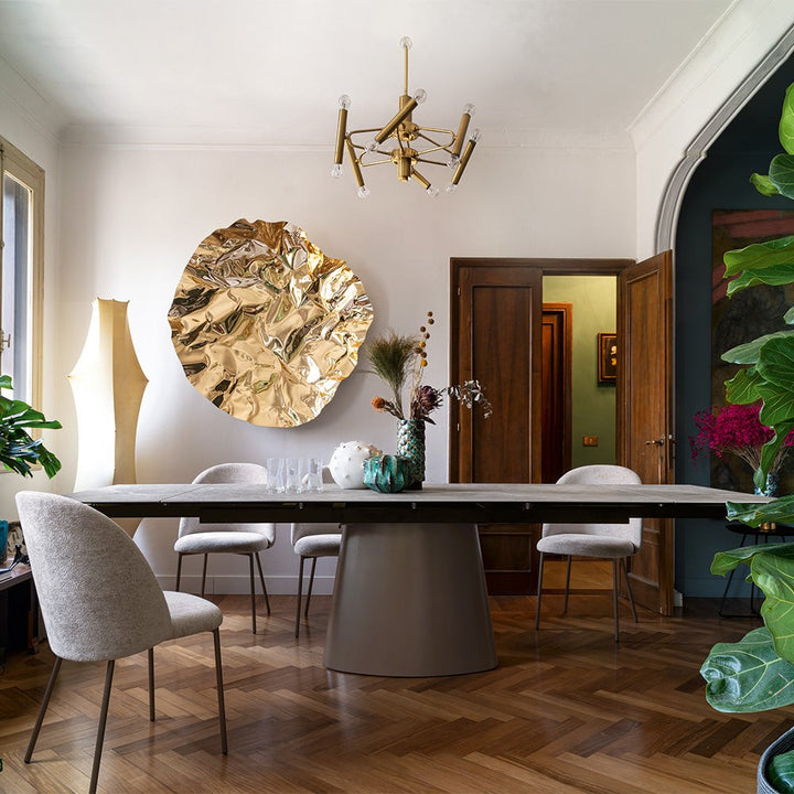 Ellisse Extendable Dining Table by Connubia in a styled interior