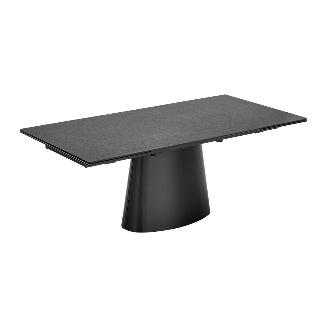 Ellisse Extendable Dining Table by Connubia finish option, white background