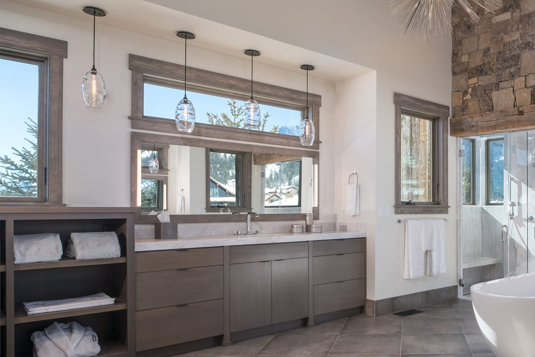 Ellisse Pendant by Hammerton Studio in a styled interior