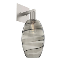 Ellisse Sconce by Hammerton Studio in Beige Silver