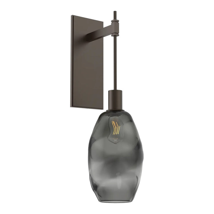 Ellisse Tempo Sconce by Hammerton Studio in Flat Bronze