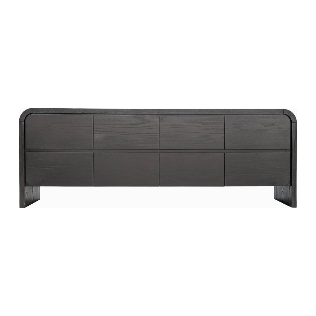 Elora 78" Entertainment Console by Modus in Jet — product view on a white background