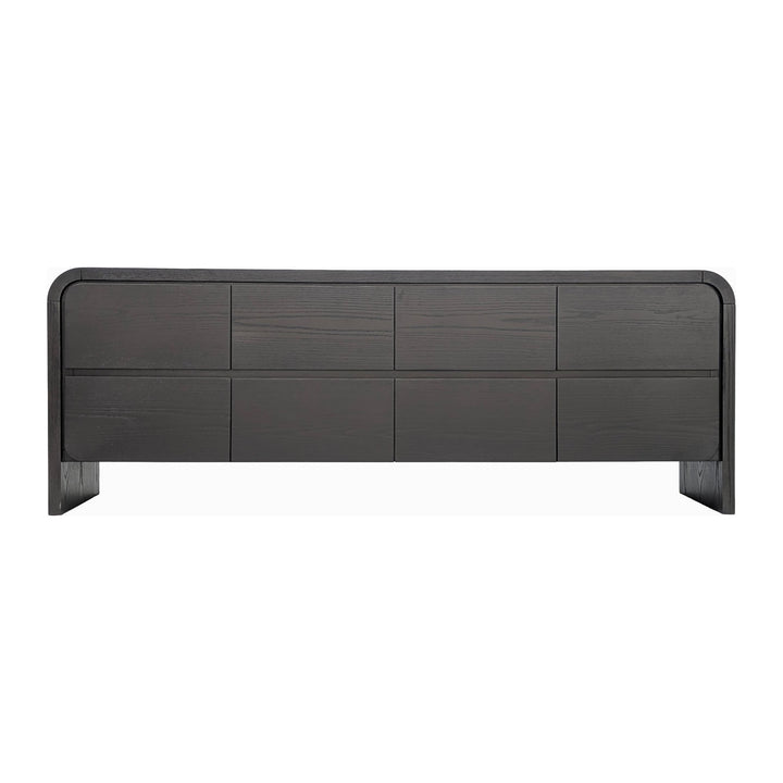 Elora 78" Entertainment Console by Modus in Jet — product view on a white background
