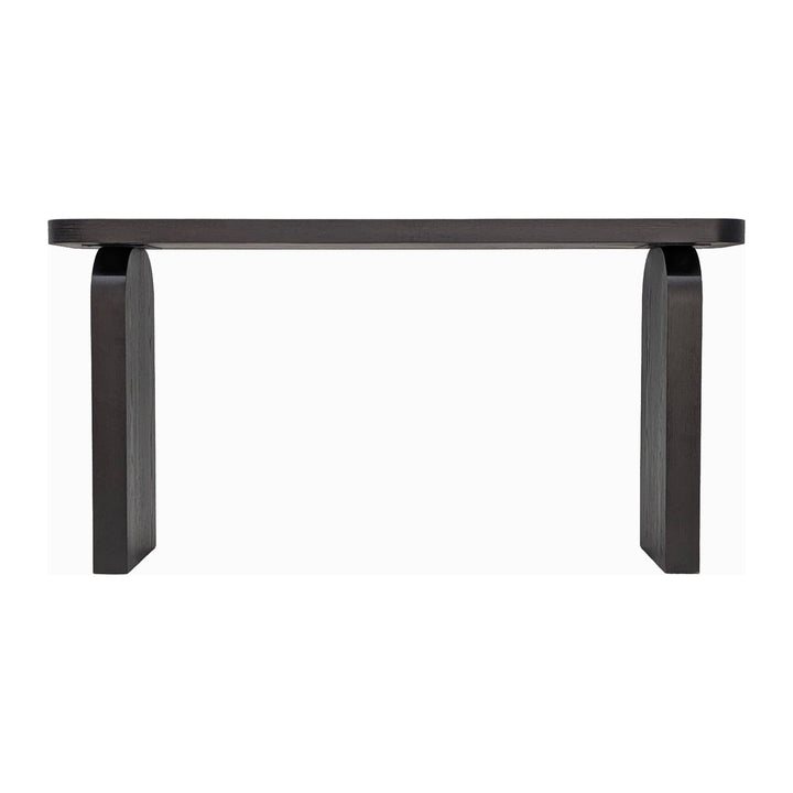 Elora Console Table by Modus in Jet — product view on a white background