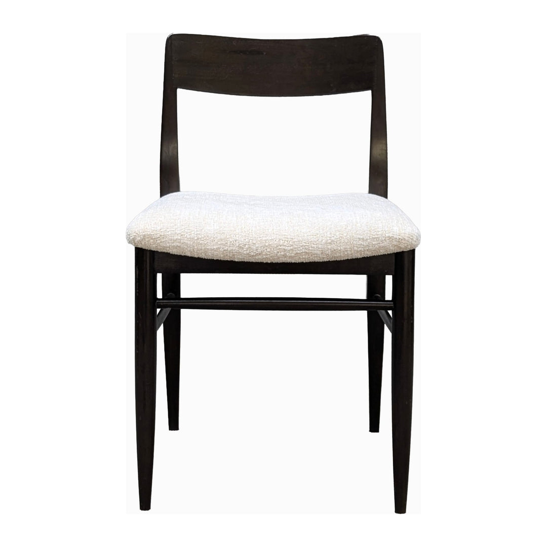 Elora Dining Chair by Modus in Jet — product view on a white background