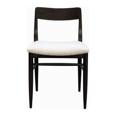 Elora Dining Chair by Modus in Jet — product view on a white background
