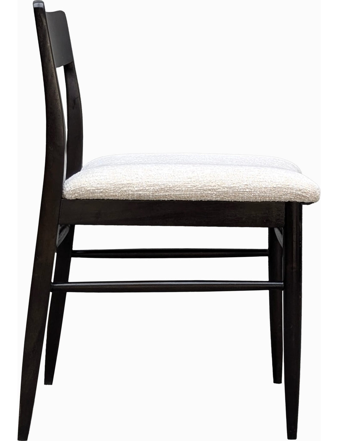 Elora Dining Chair in Jet — product view on a white background