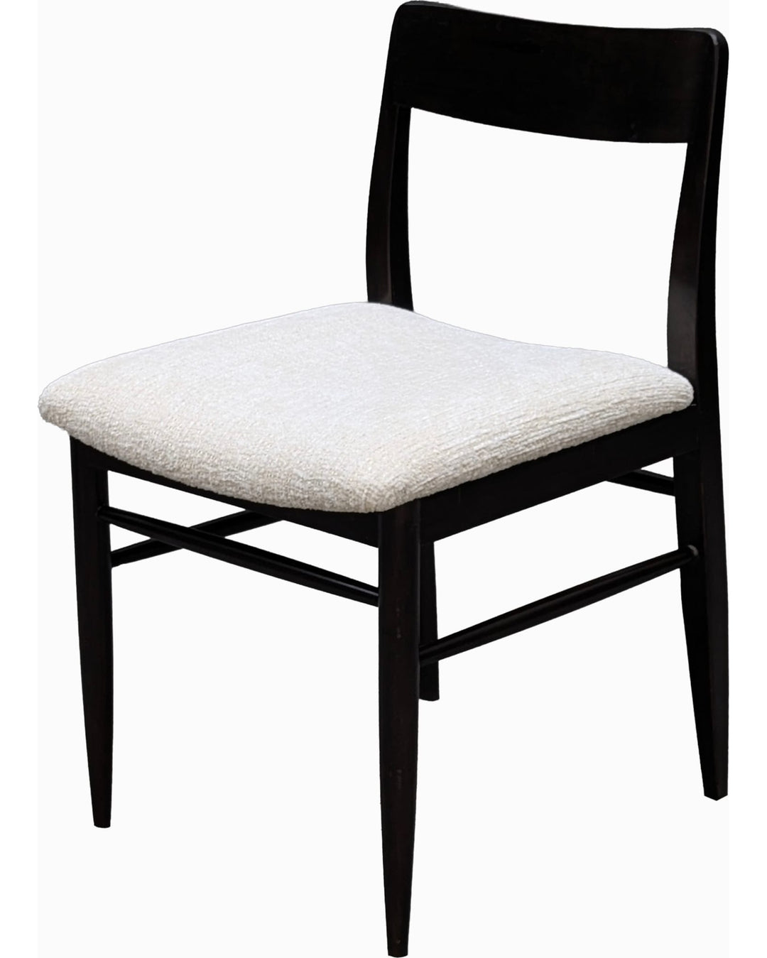 Elora Dining Chair in Jet — product view on a white background
