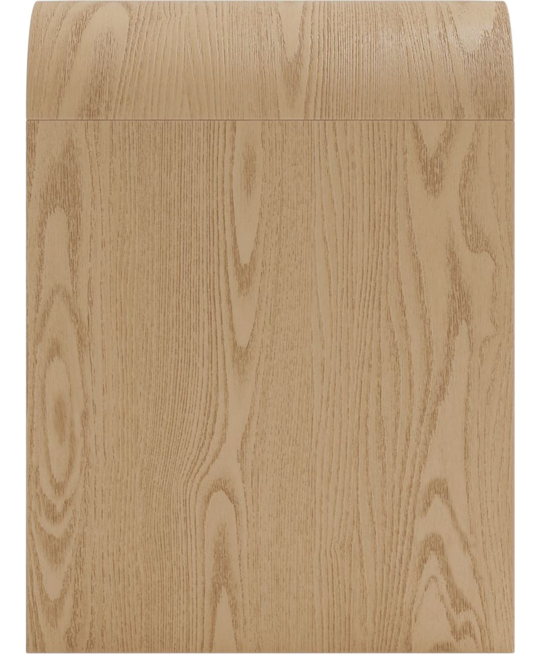Elora One Drawer Nightstand in Timber — side view