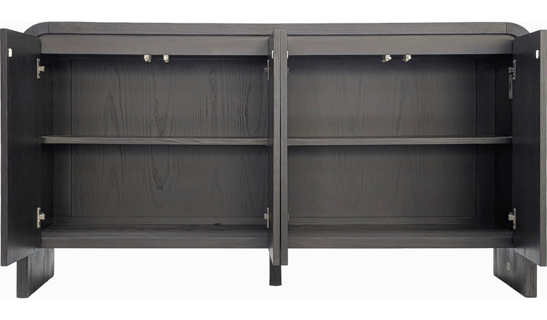 Elora Sideboard in Jet — product view on a white background