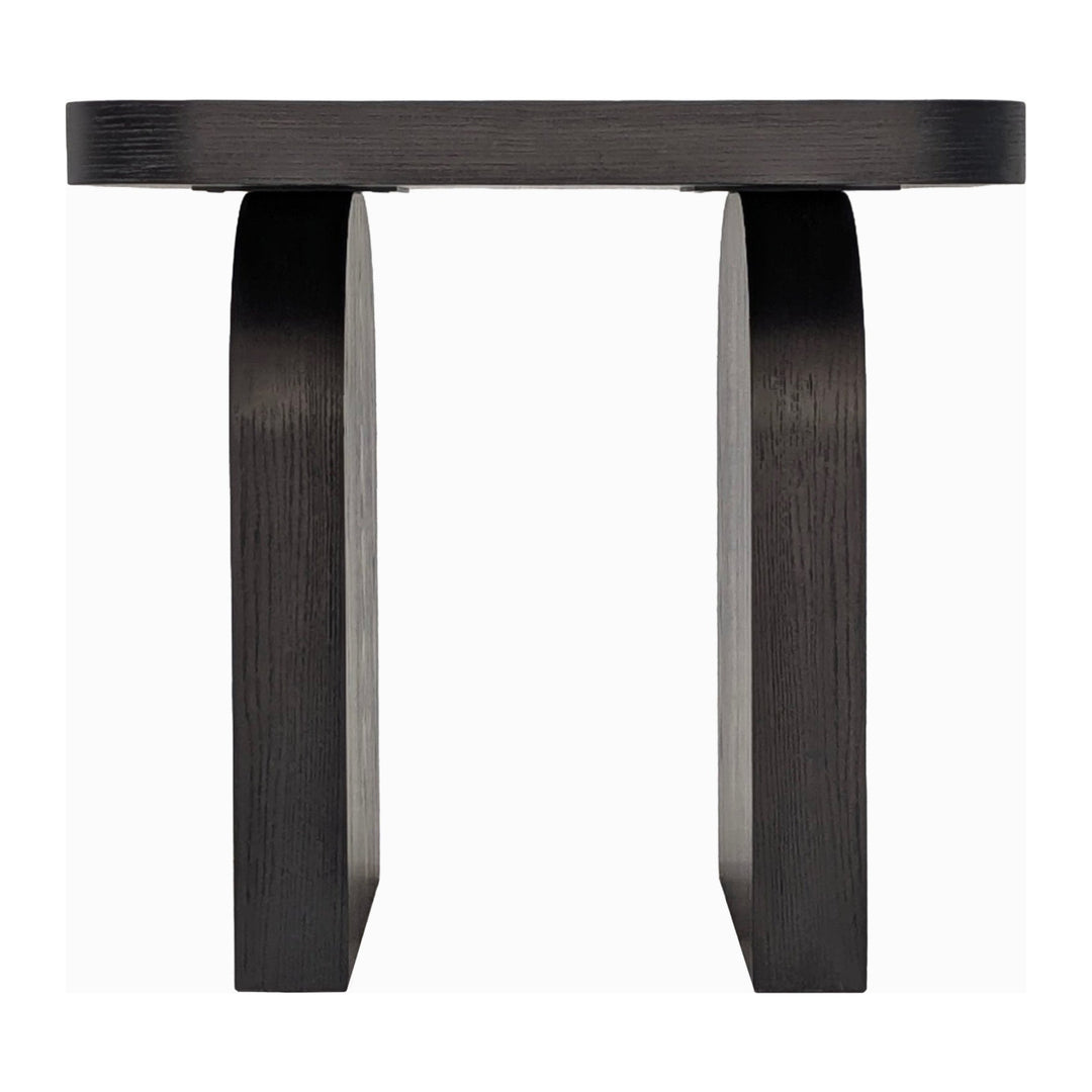 Elora Square End Table by Modus in Jet — product view on a white background