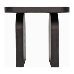Elora Square End Table by Modus in Jet — product view on a white background