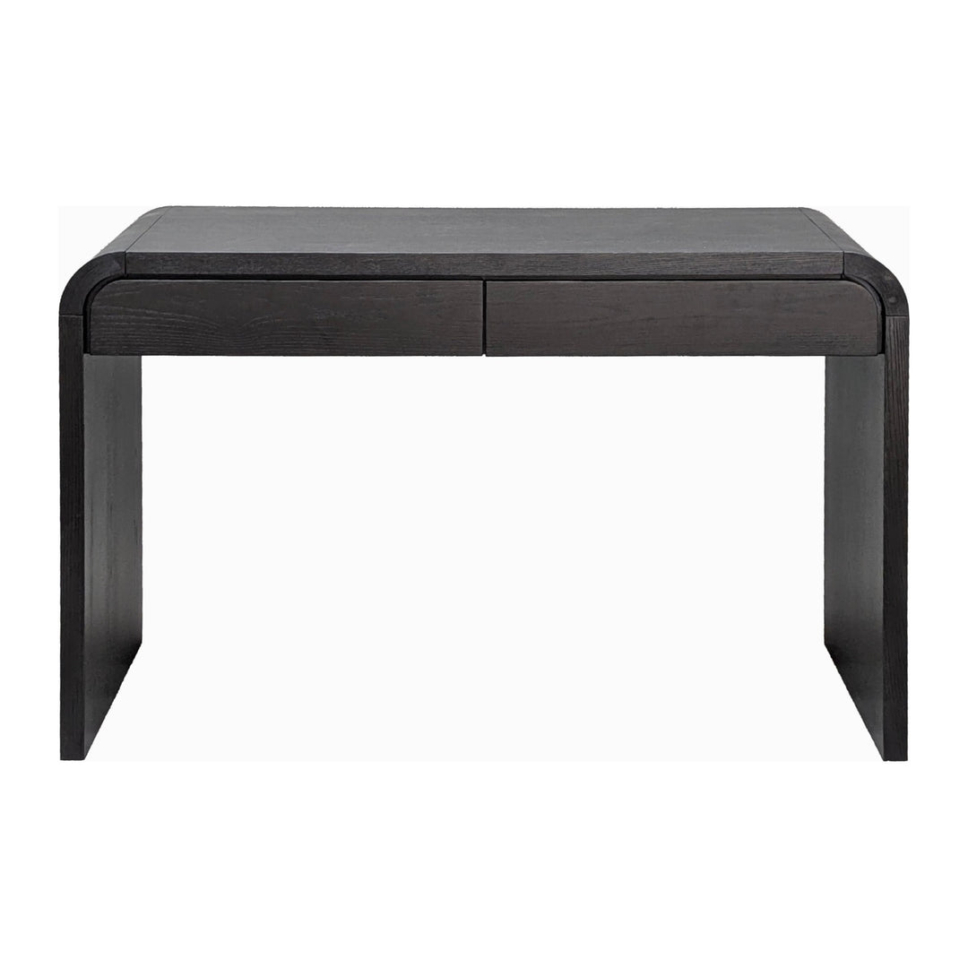 Elora Writing Desk by Modus in Jet — product view on a white background