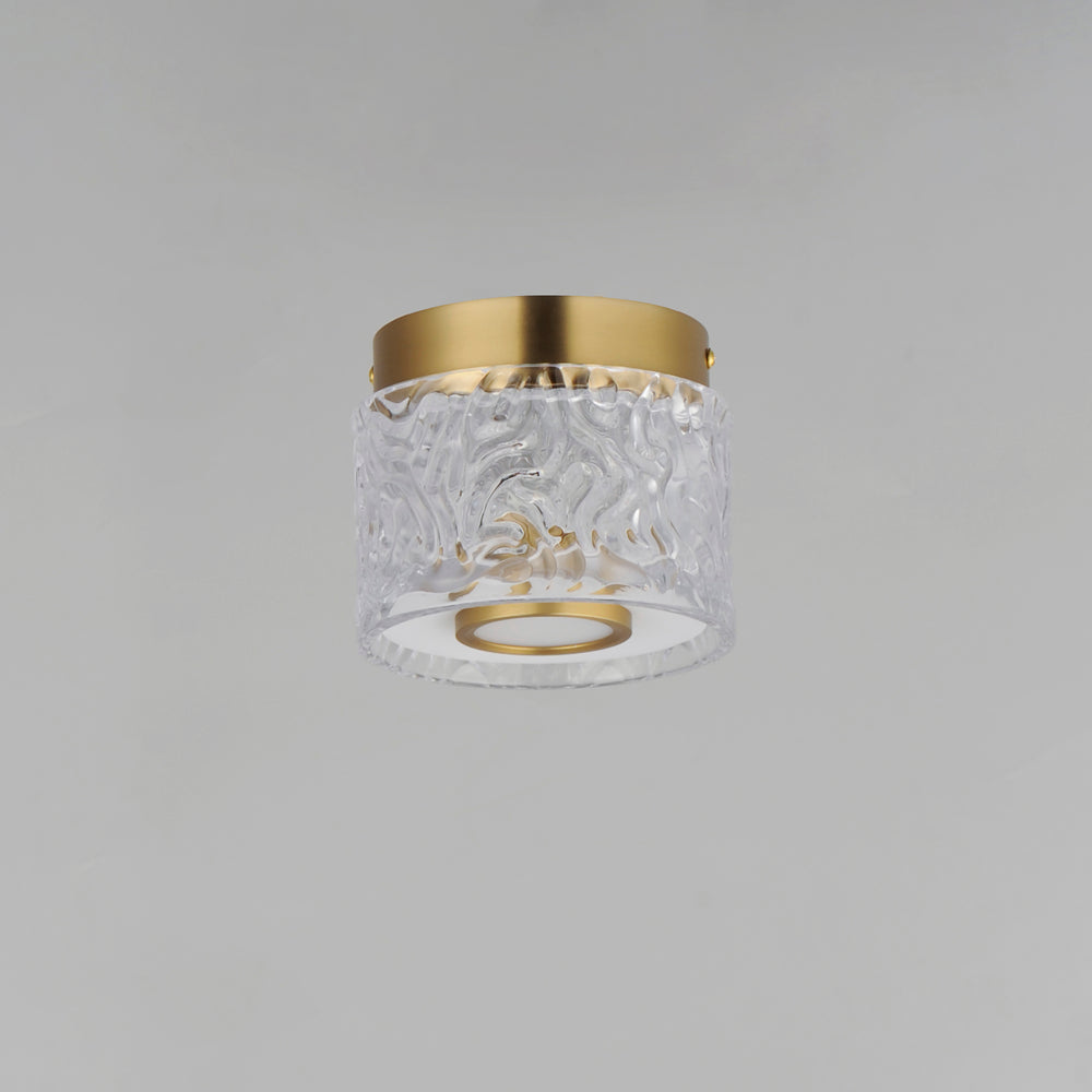 Elysian 1-Light LED Flush Mount by ET2 Lighting, styled view 1