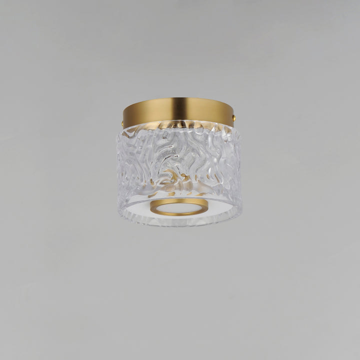 Elysian 1-Light LED Flush Mount by ET2 Lighting, styled view 1