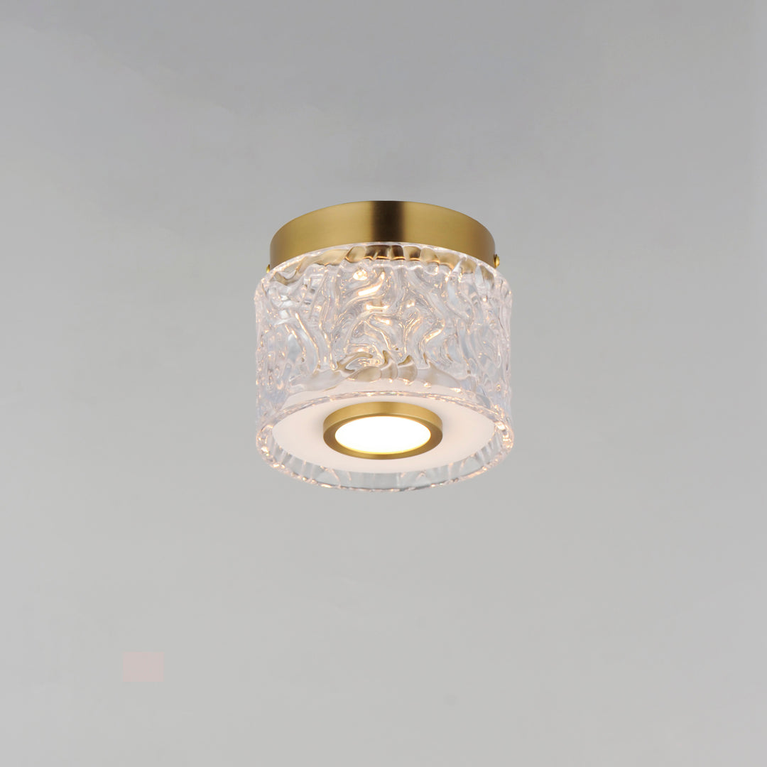 Elysian 1-Light LED Flush Mount by ET2 Lighting, styled view 2