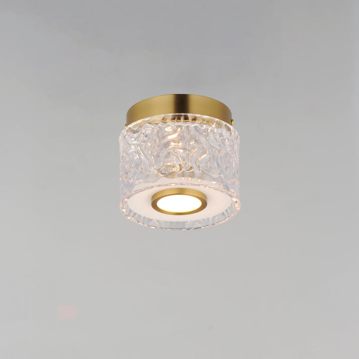Elysian 1-Light LED Flush Mount by ET2 Lighting, styled view 2
