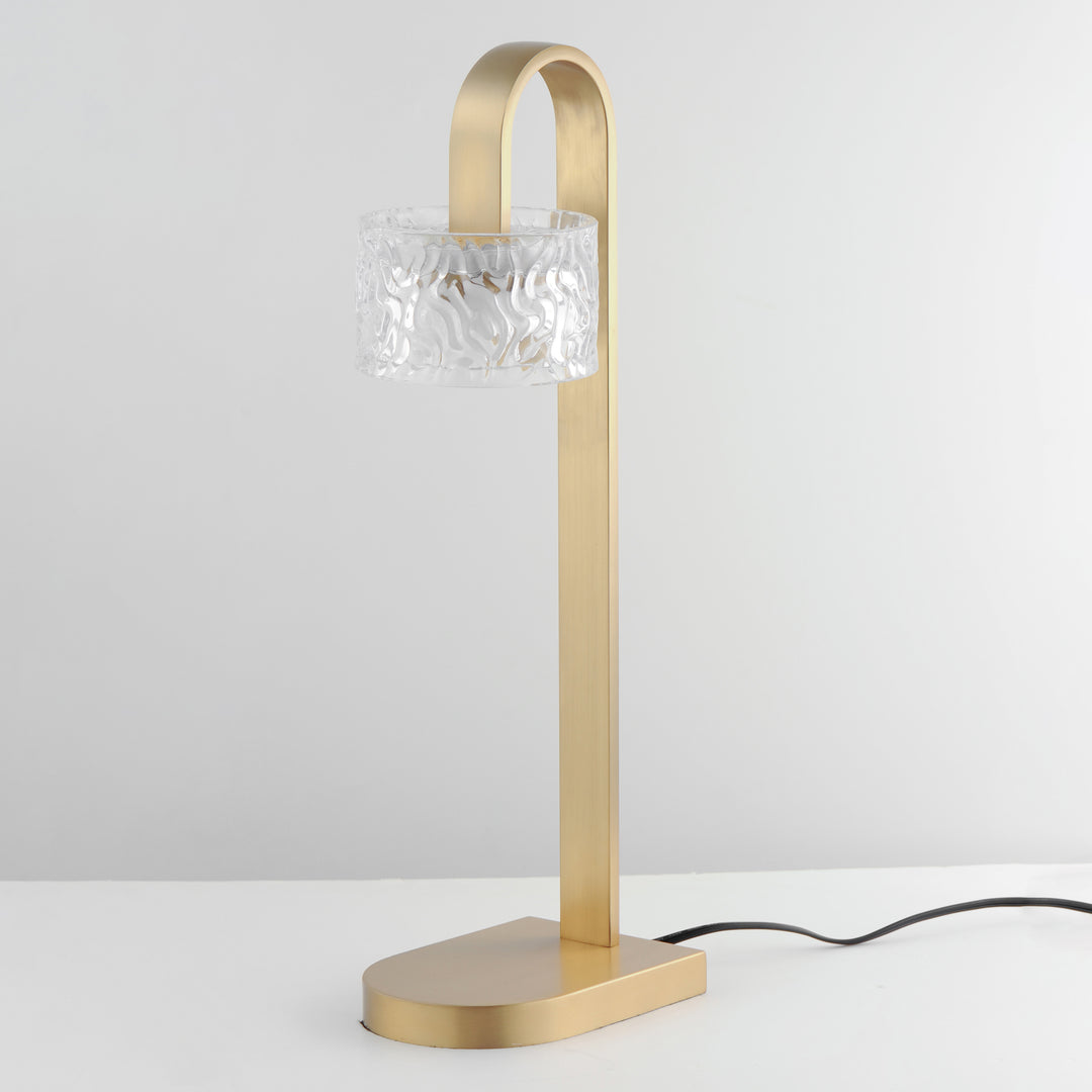 Elysian 1-Light LED Table Lamp by ET2 Lighting, styled view 2