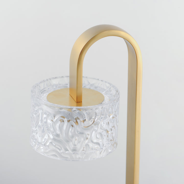 Elysian 1-Light LED Table Lamp by ET2 Lighting, styled view 4
