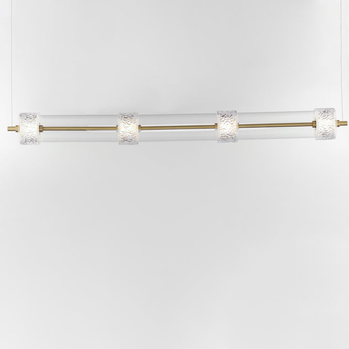 Elysian 4-Light LED Linear Pendant by ET2 Lighting, detail view 1