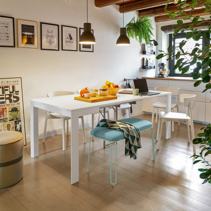 Eminence Extendable Console Table by Connubia in a styled interior