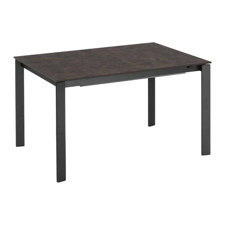Eminence Metal Extendable Dining Table by Connubia, white background