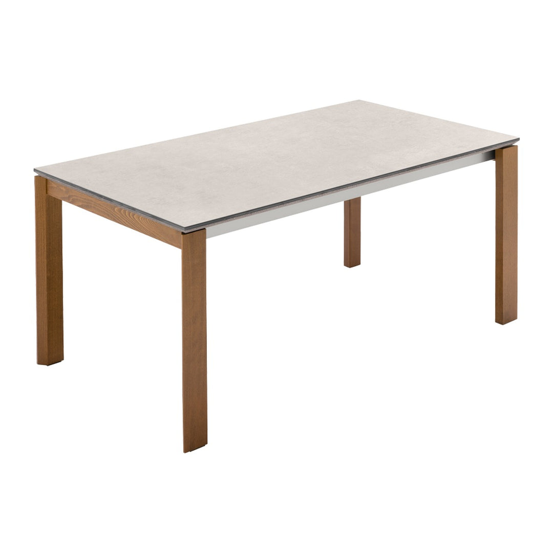 Eminence Wood Extendable Dining Table by Connubia, white background