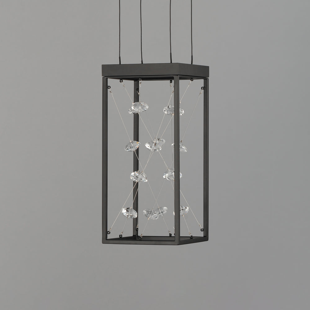 Entanglement 1-Light LED Pendant by ET2 Lighting, styled view 1