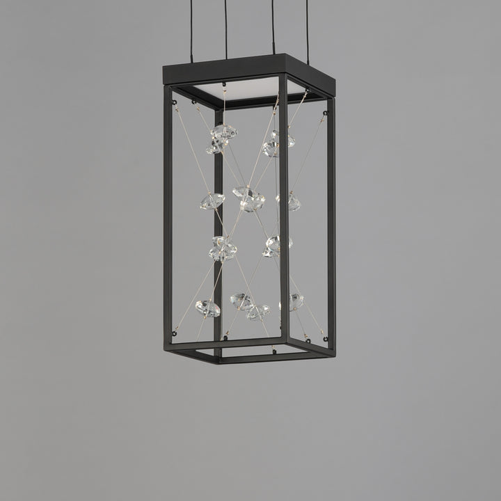 Entanglement 1-Light LED Pendant by ET2 Lighting, styled view 2