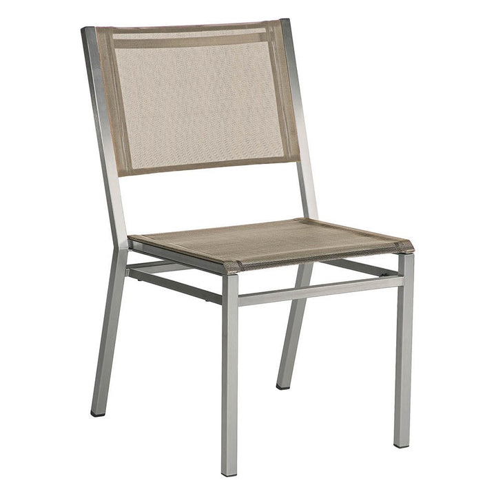Equinox Chair – Stainless &amp; Sling by Barlow Tyrie – Titanium