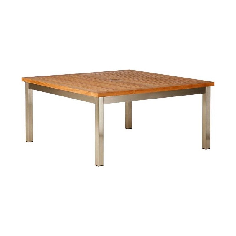 Equinox Conversation Table 100 Square by Barlow Tyrie – alternate view