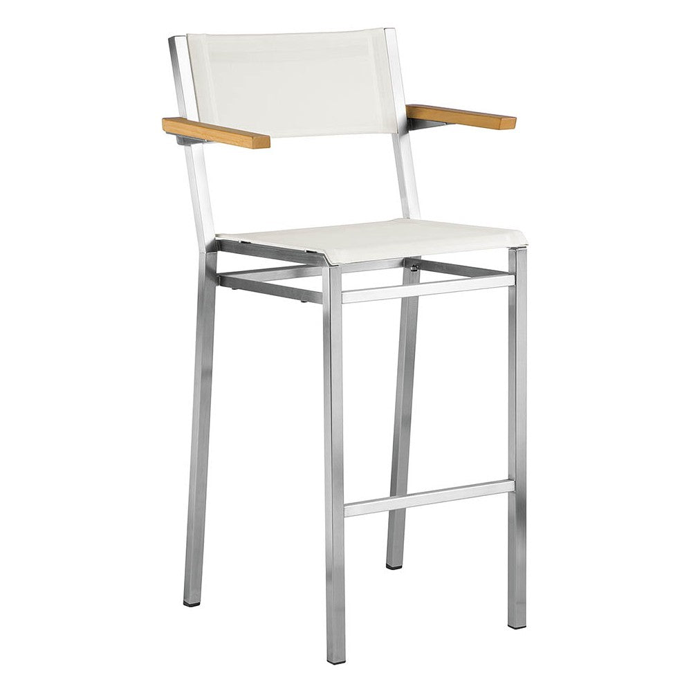 Equinox Counter Height Carver by Barlow Tyrie – Pearl