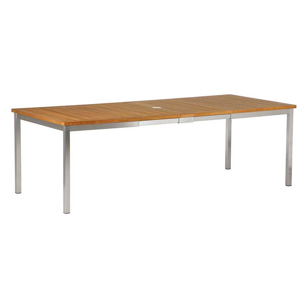 Equinox Extending Table 230 by Barlow Tyrie, white background