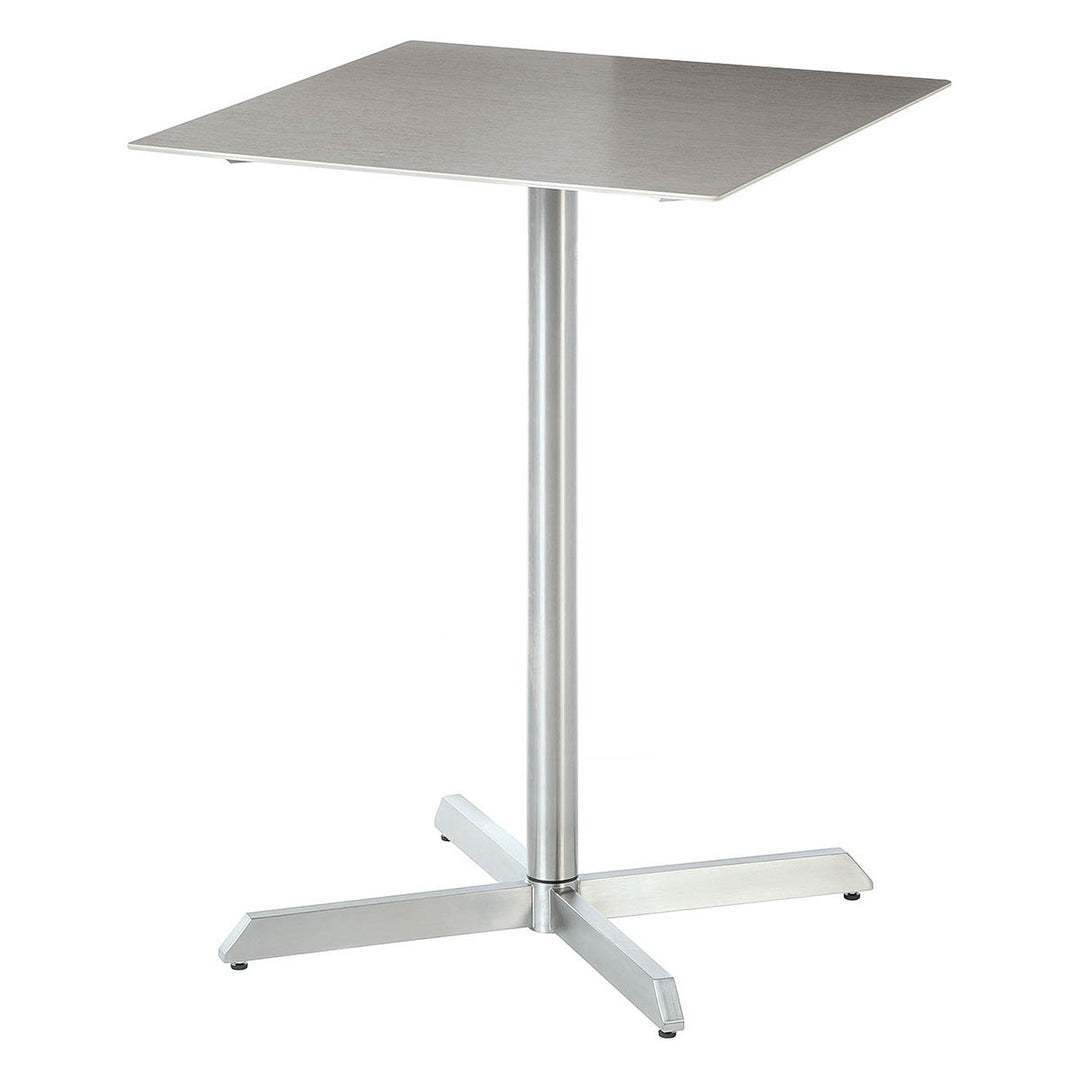 Equinox High Dining Table 70 by Barlow Tyrie, white background