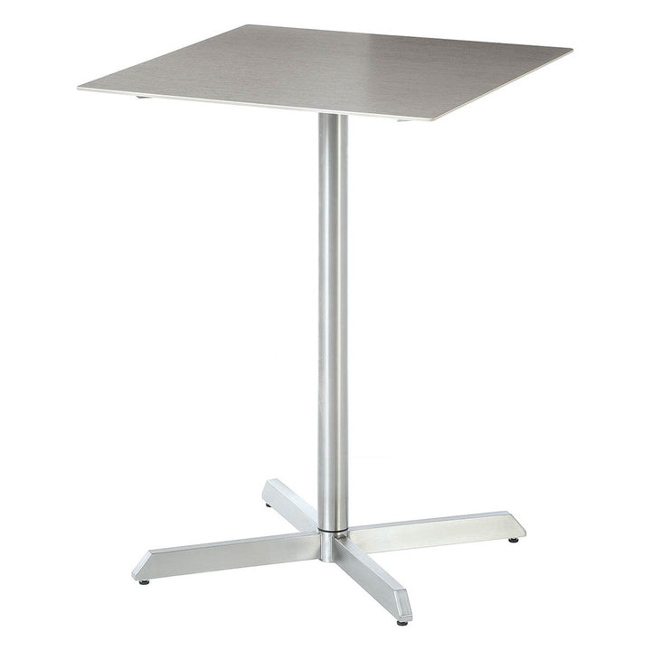 Equinox High Dining Table 70 by Barlow Tyrie, white background