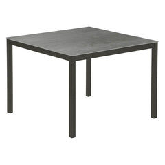Equinox Table 100 – Ceramic Top by Barlow Tyrie – Graphite / Dusk Ceramic, white background