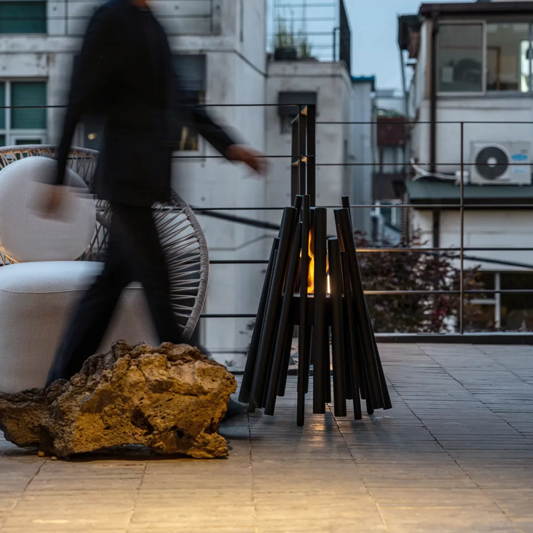 Stix Portable Fire Unit Outdoor / Outdoor Fire Tables Eco Smart Fire