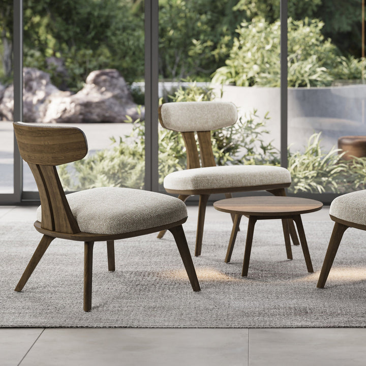 Estelle Lounge Chair by Copeland Furniture in a modern interior