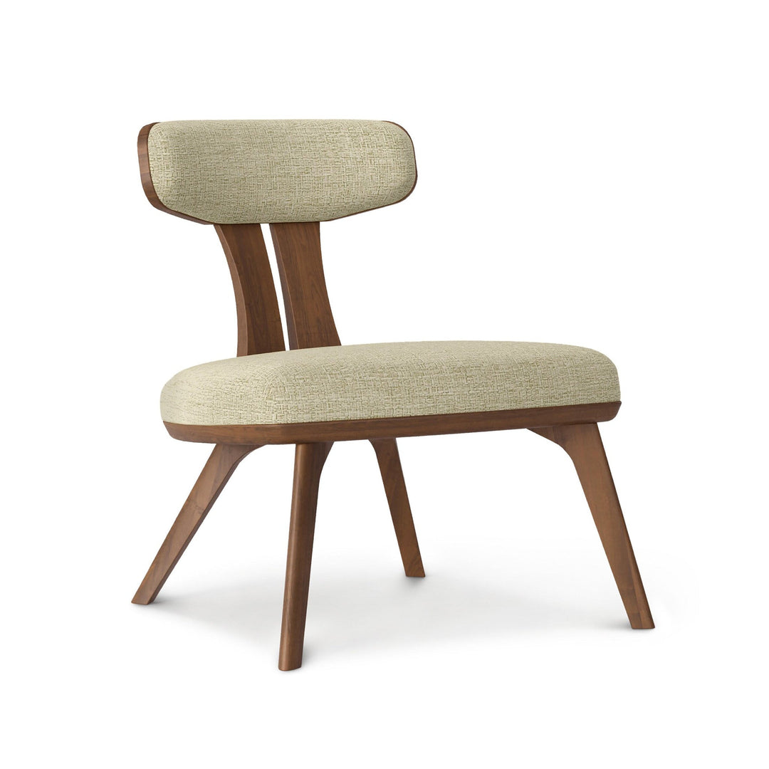 Estelle Lounge Chair in Hemp Fabric