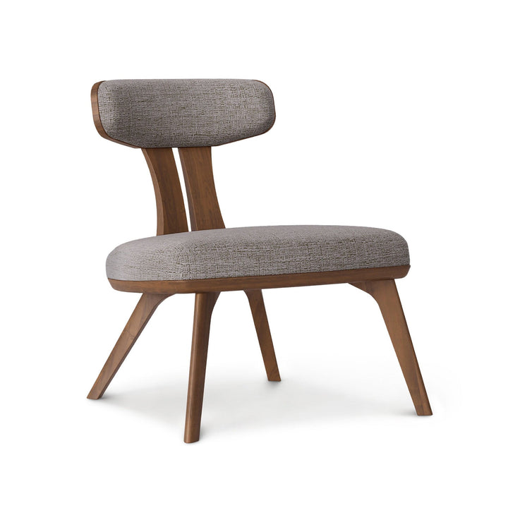 Estelle Lounge Chair in Sterling Fabric