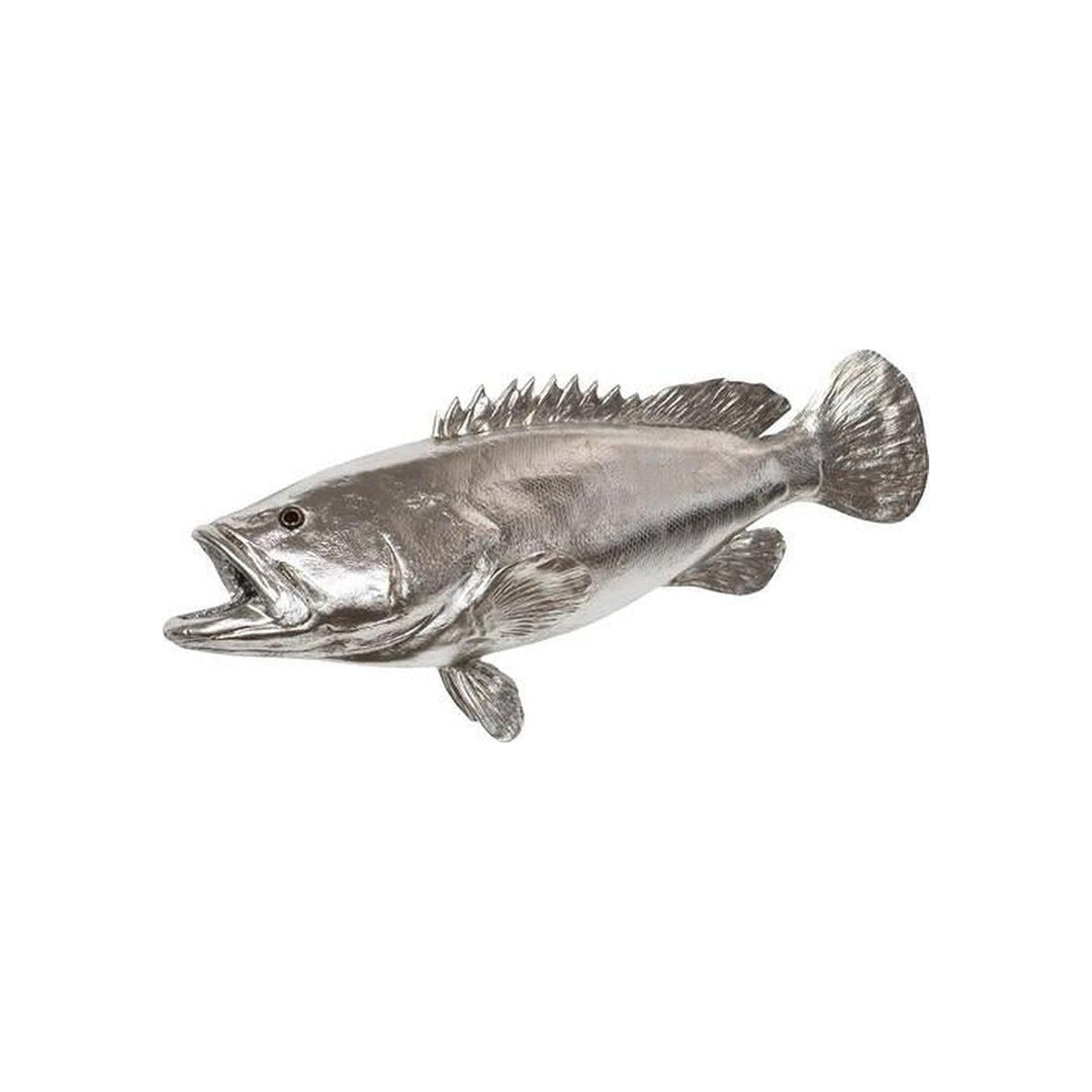 Estuary Cod Fish Wall Sculpture, Resin Phillips Collection