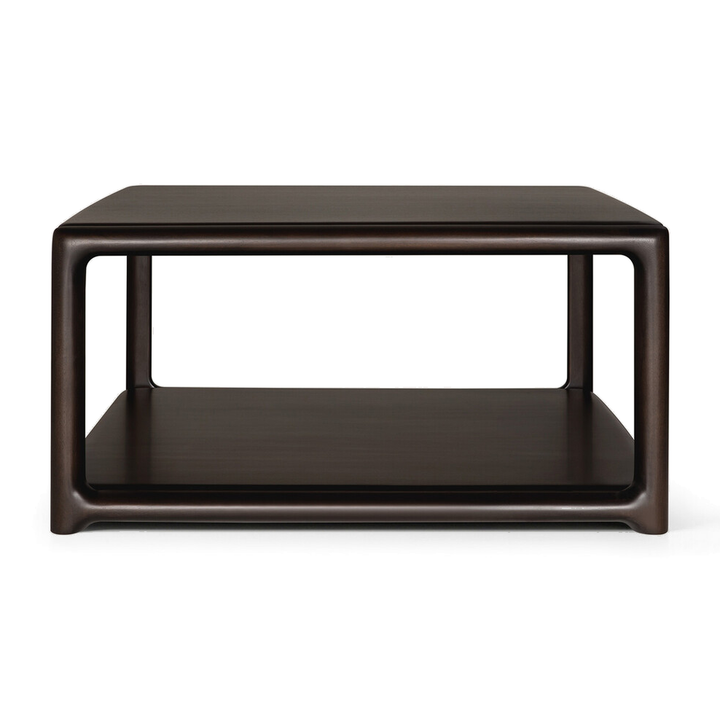 Eda Coffee Table by Ethnicraft — complete studio view on white background