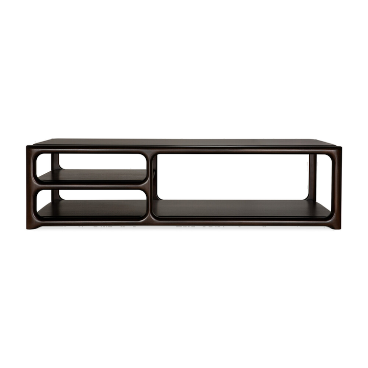 Eda Coffee Table by Ethnicraft — complete studio view on white background